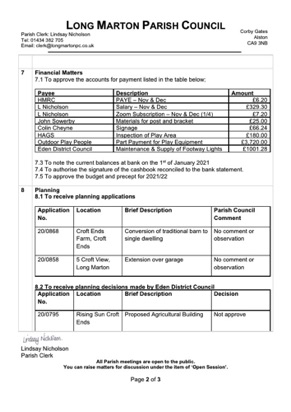 210113 LMPC January Agenda - Parish Council Meeting (dragged) 1.pdf